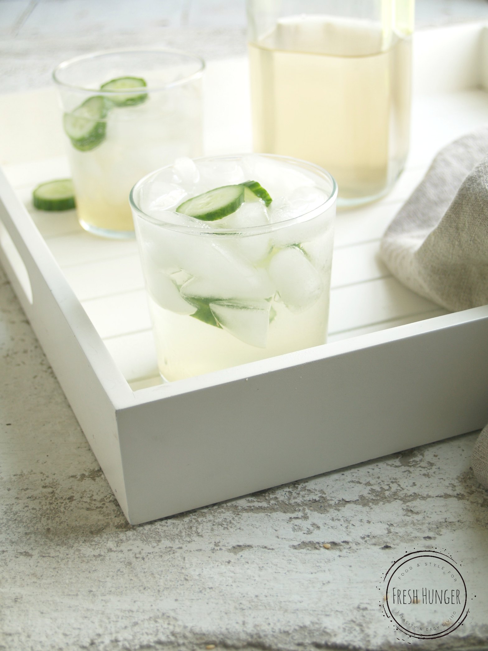 Ginger Cucumber Spritzers