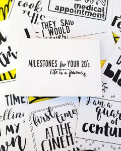 Milestones for Grown-ups