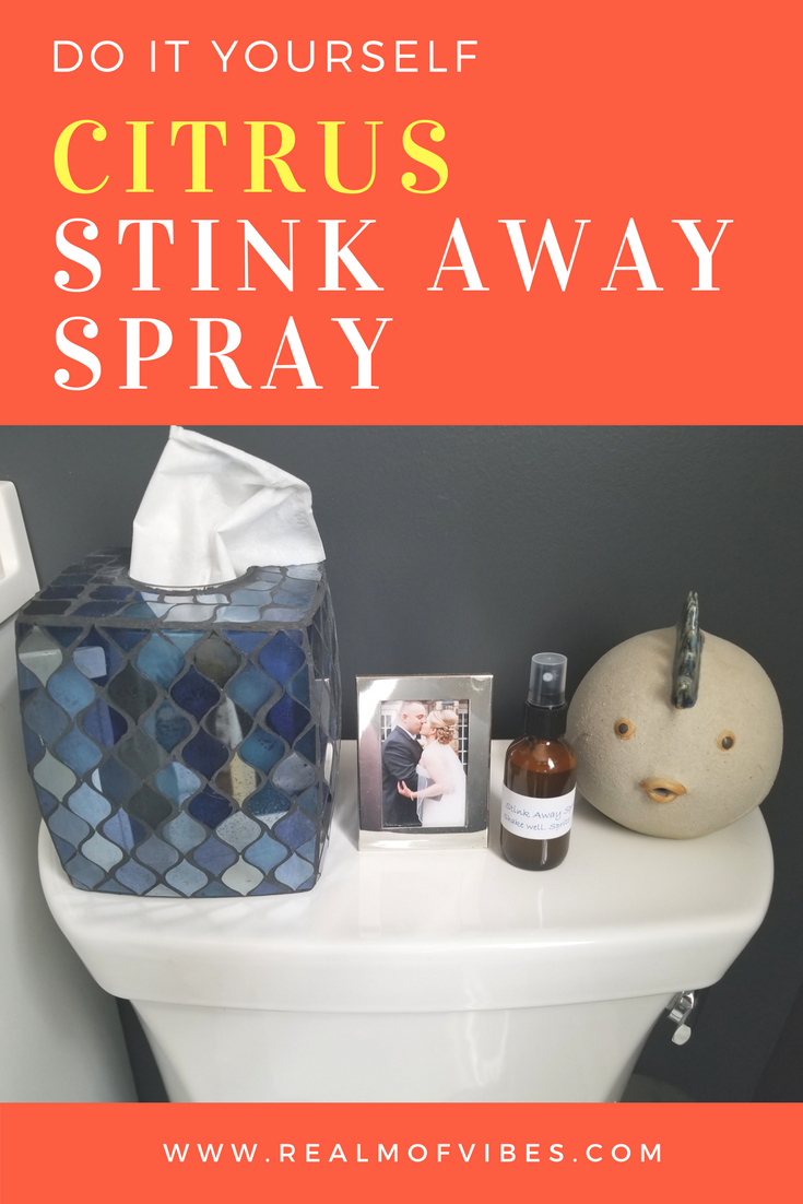 DIY Citrus Stink Away Spray